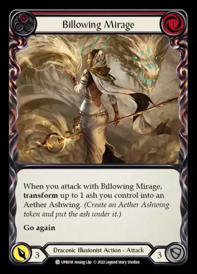 Billowing Mirage RED UPR018 - Uprising - Flesh and blood card