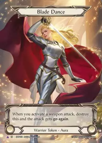 Blade Dance MPW134-MV - Mastery Pack Warrior - Flesh and blood card