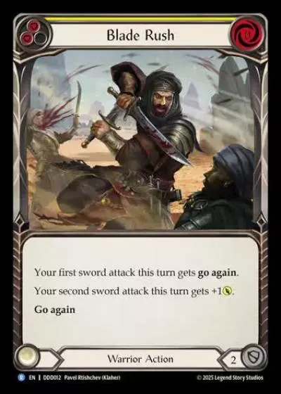 Blade Rush DDD012 - Dorinthea Demo Deck - Flesh and blood card