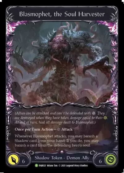 Blasmophet, the Soul Harvester FAB021-CF - Armory - Season 4 - Flesh and blood card