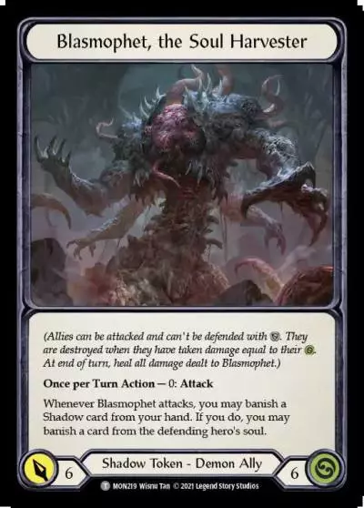 Blasmophet, the Soul Harvester MON219 - Monarch - Flesh and blood card