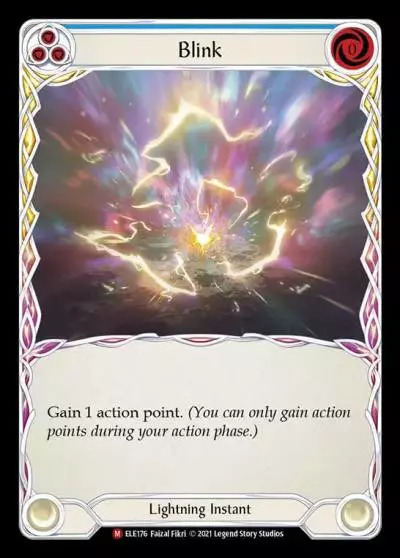 Blink BLUE ELE176 - Tales of Aria - Flesh and blood card