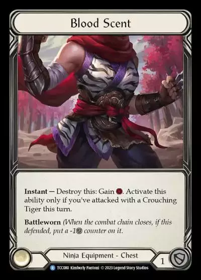 Blood Scent TCC080 - Round the Table: TCC x LSS - Flesh and blood card