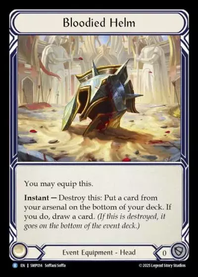 Bloodied Helm SMP014 - Smash Palace - Flesh and blood card
