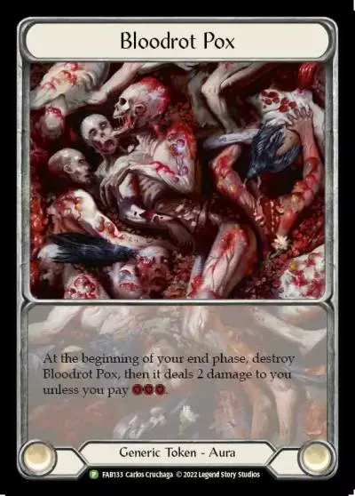 Bloodrot Pox FAB133-RF - Pro Tour - Baltimore 2023 - Flesh and blood card