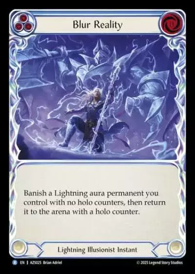 Blur Reality AZS025 - Armory Deck - Zyggy Starlight - Flesh and blood card