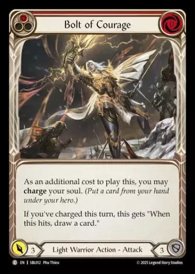Bolt of Courage SBL012 - Silver Age Chapter 3 - Boltyn - Flesh and blood card