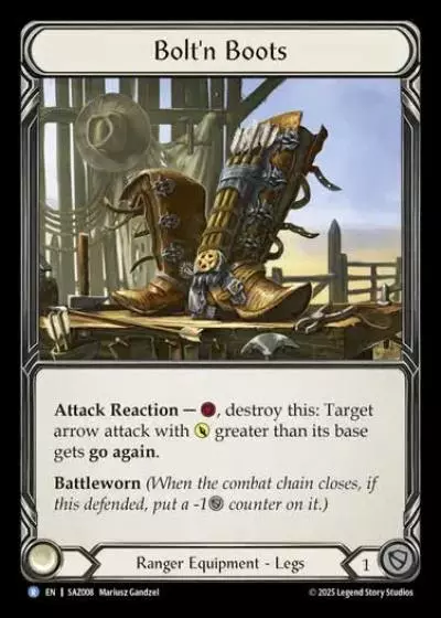 Bolt'n Boots SAZ008 - Silver Age Chapter 2 - Azalea - Flesh and blood card