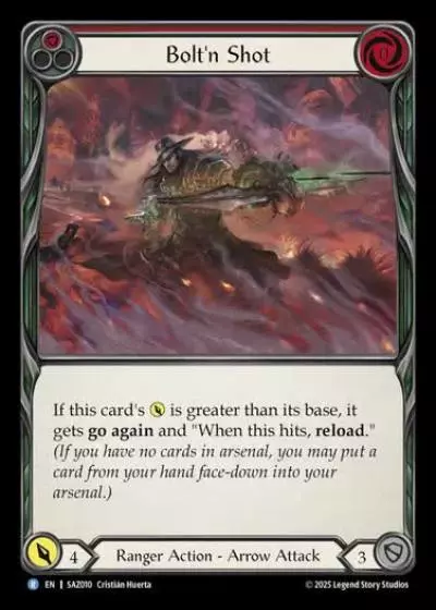 Bolt'n Shot SAZ010 - Silver Age Chapter 2 - Azalea - Flesh and blood card