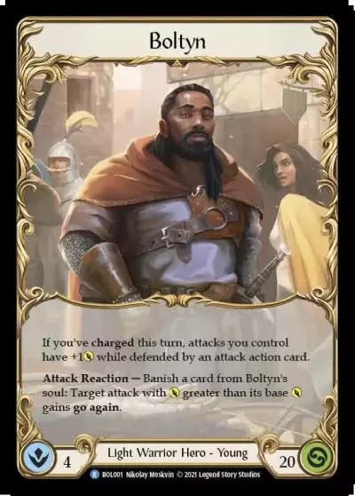 Boltyn BOL001-RF - Boltyn - Blitz Deck - Flesh and blood card