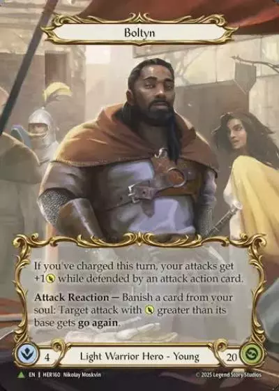 Boltyn HER160-MV - Skirmish - Season 14 - Flesh and blood card