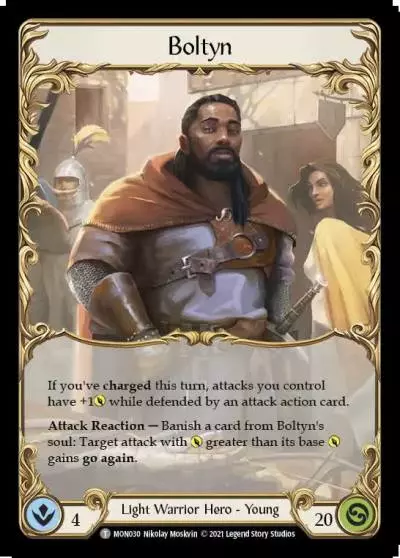 Boltyn MON030 - Monarch - Flesh and blood card
