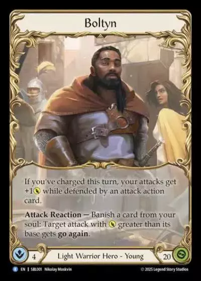 Boltyn SBL001 - Silver Age Chapter 3 - Boltyn - Flesh and blood card