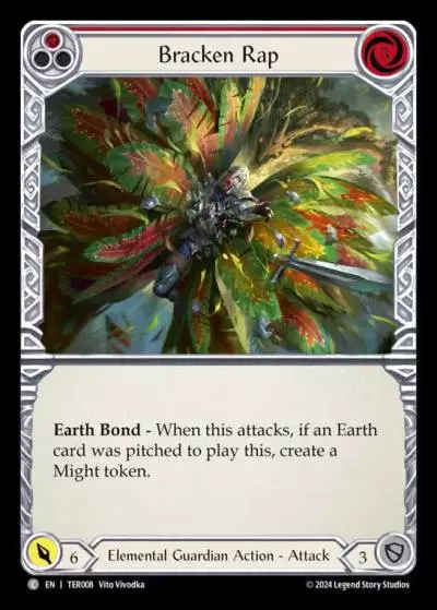 Bracken Rap RED TER008 - 1st Strike - Terra - Flesh and blood card