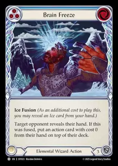 Brain Freeze SIY023 - Silver Age Chapter 1 - Iyslander - Flesh and blood card