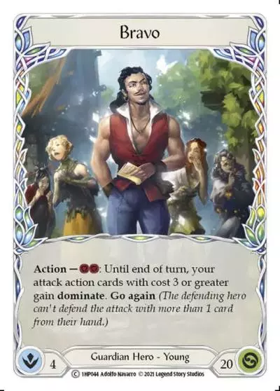 Bravo 1HP044 - History Pack 1 - Flesh and blood card
