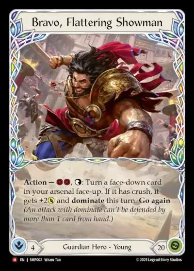 Bravo, Flattering Showman SMP002 - Smash Palace - Flesh and blood card