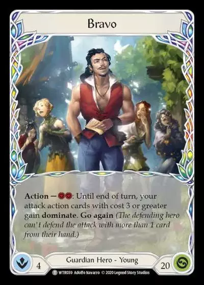 Bravo R-WTR039 - Welcome to Rathe - Unlimited Revised - Flesh and blood card