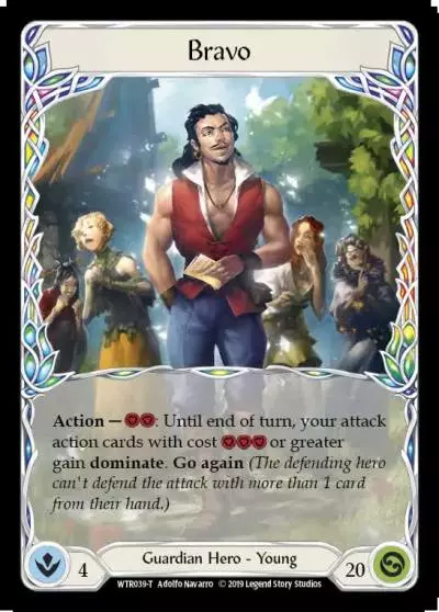 Bravo WTR039 - Welcome to Rathe - Flesh and blood card