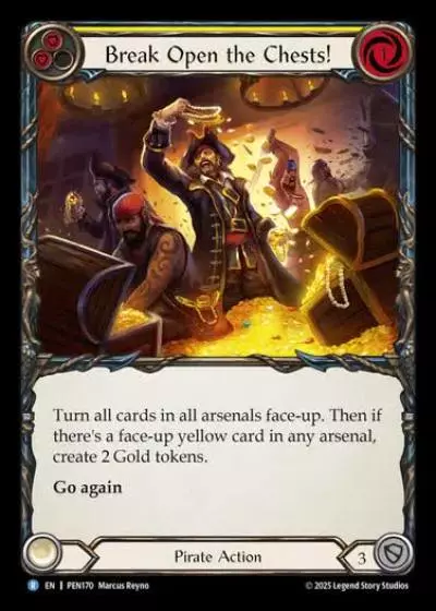 Break Open the Chests! PEN170 - Compendium of Rathe - Flesh and blood card