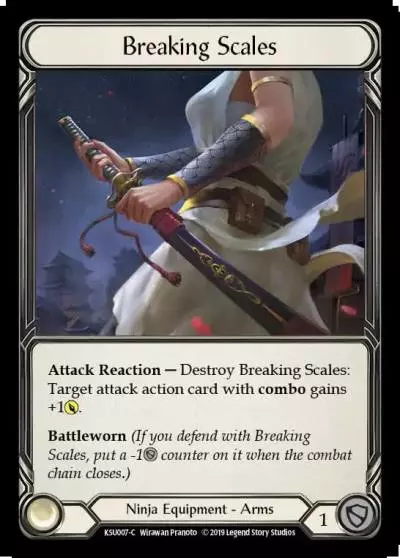 Breaking Scales KSU007 - Katsu, the Wanderer - Hero Deck - Flesh and blood card