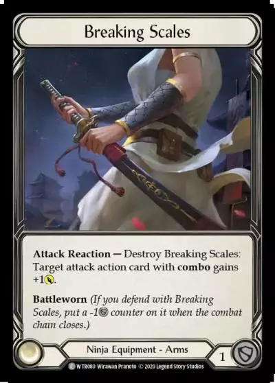 Breaking Scales U-WTR080-RF - Welcome to Rathe - Unlimited - Flesh and blood card