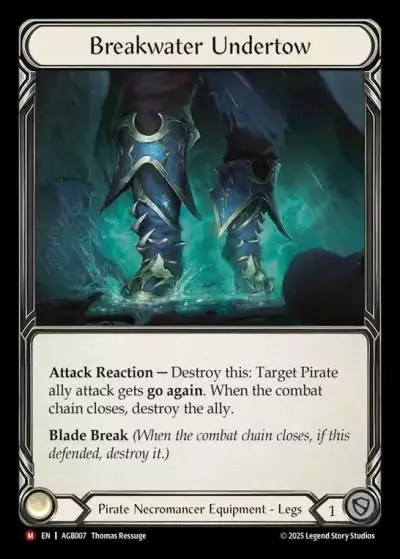 Breakwater Undertow AGB007-RF - Armory Deck - Gravy Bones - Flesh and blood card