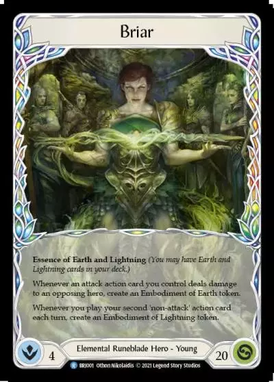 Briar BRI001-RF - Briar - Blitz Deck - Flesh and blood card