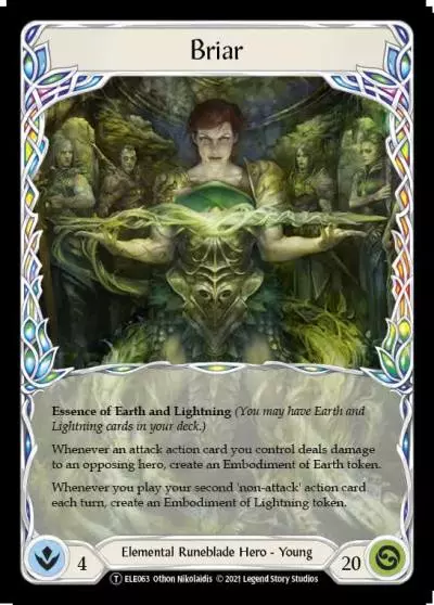 Briar U-ELE063 - Tales of Aria - Unlimited - Flesh and blood card