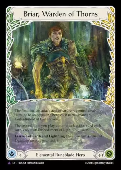 Briar, Warden of Thorns ROS254-MV - Rosetta - Flesh and blood card