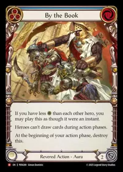 By the Book PEN289 - Compendium of Rathe - Flesh and blood card