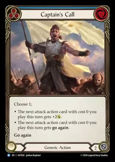 Captain's Call BLUE AST026 - Armory Deck - Aurora, Shooting Star - Flesh and blood card