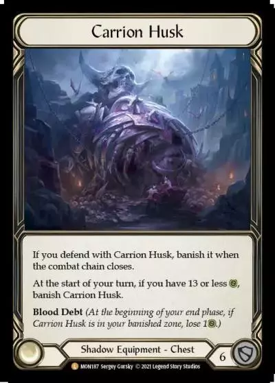 Carrion Husk MON187-CF - Monarch - Flesh and blood card