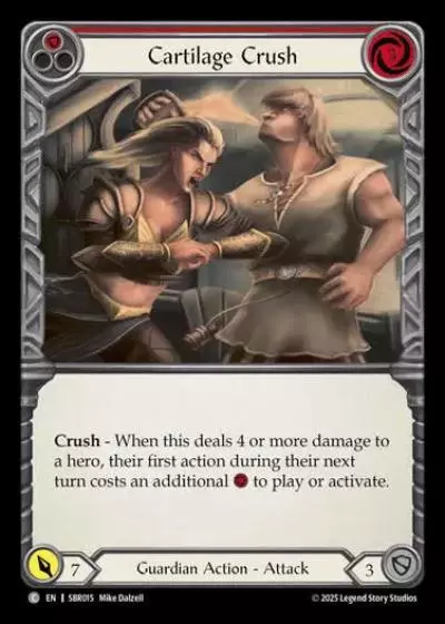 Cartilage Crush SBR015 - Silver Age Chapter 1 - Bravo, Flattering Showman - Flesh and blood card