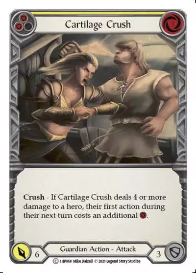 Cartilage Crush YELLOW 1HP068 - History Pack 1 - Flesh and blood card