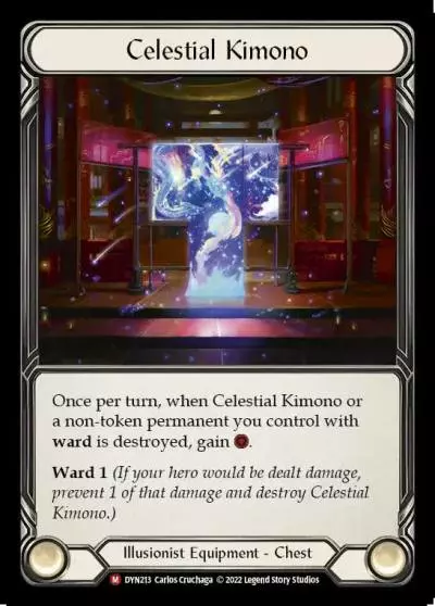Celestial Kimono DYN213 - Dynasty - Flesh and blood card