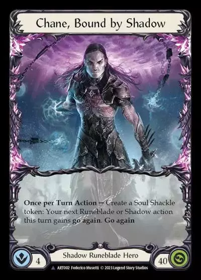 Chane, Bound by Shadow ART002 - Dusk till Dawn - Flesh and blood card