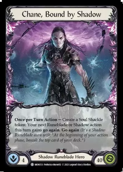 Chane, Bound by Shadow MON153 - Monarch - Flesh and blood card