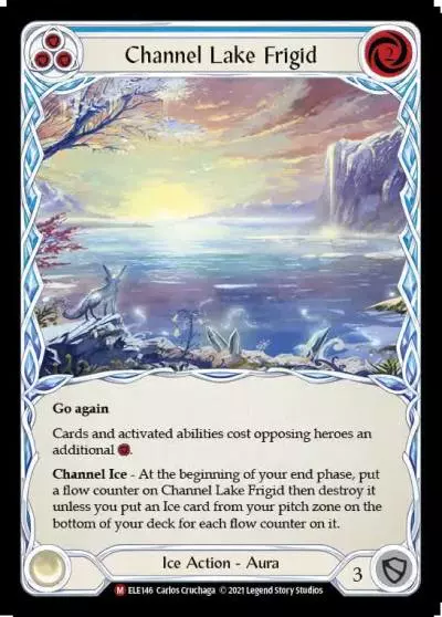 Channel Lake Frigid BLUE ELE146-AA - Tales of Aria - Flesh and blood card