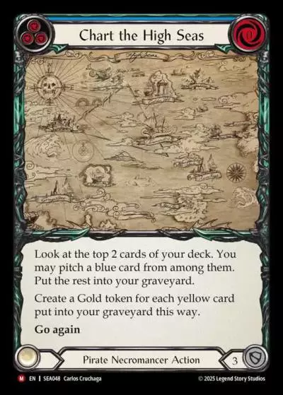 Chart the High Seas BLUE SEA048 - High Seas - Flesh and blood card