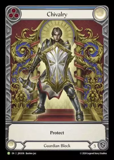 Chivalry BLUE JDG036 - Judge Pack - Season 5 - Flesh and blood card