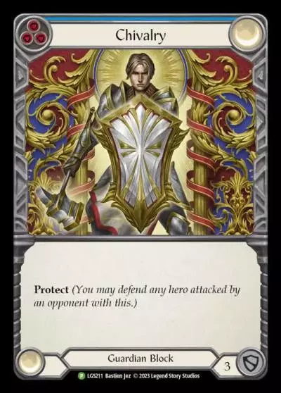 Chivalry BLUE LGS211-RF - Social Play Kit - Brevant - Flesh and blood card