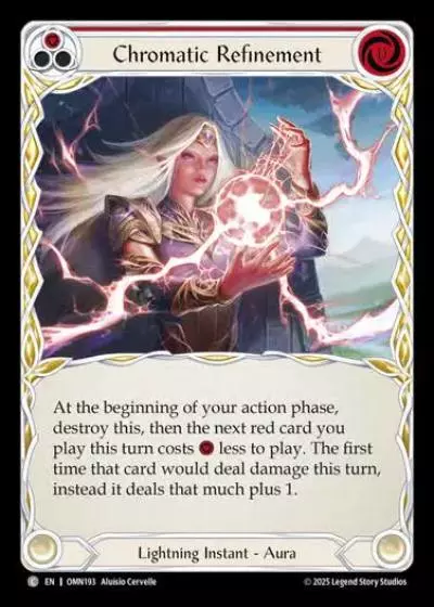 Chromatic Refinement OMN193 - Omens of the Third Age - Flesh and blood card