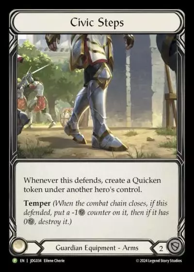 Civic Steps JDG034-CF - Judge Pack - Season 5 - Flesh and blood card