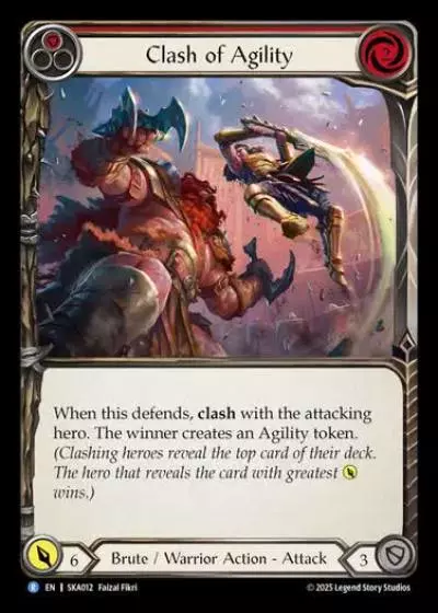 Clash of Agility SKA012 - Silver Age Chapter 1 - Kayo - Flesh and blood card