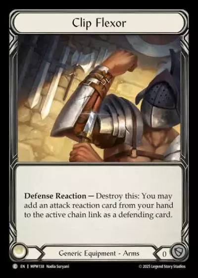 Clip Flexor MPW138 - Mastery Pack Warrior - Flesh and blood card