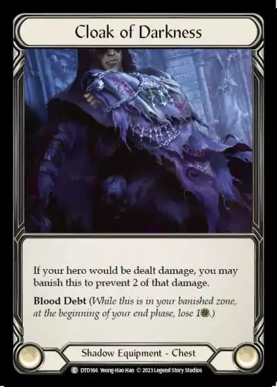 Cloak of Darkness DTD166 - Dusk till Dawn - Flesh and blood card