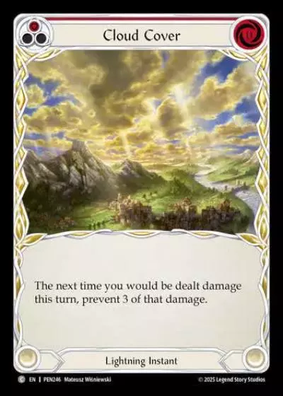Cloud Cover PEN246 - Compendium of Rathe - Flesh and blood card