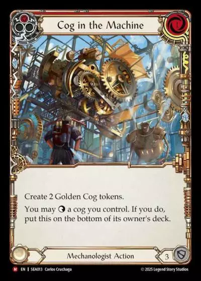 Cog in the Machine RED SEA013 - High Seas - Flesh and blood card