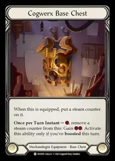 Cogwerx Base Chest EVO015 - Bright Lights - Flesh and blood card